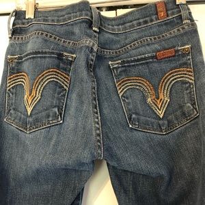 7 For All Mankind Kate jeans. Unique packet